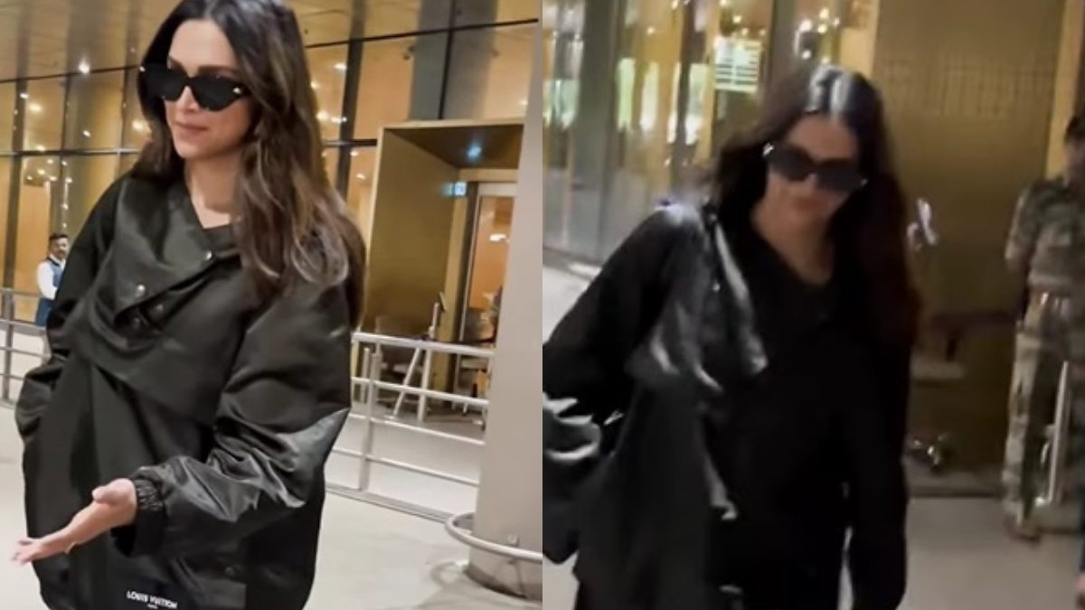 Deepika Padukone Slays In All Black Ensemble As She Gets Papped At Airport, Fans React; Watch - Vimarsana News