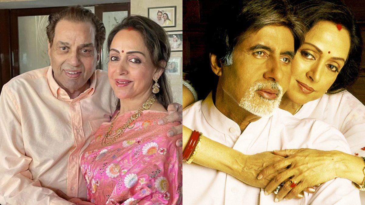 Did Dharmendra refuse to watch Baghban because of Hema Malini's chemistry  with Amitabh Bachchan? Dream Girl reacts to rumour | Bollywood News - The  Indian Express