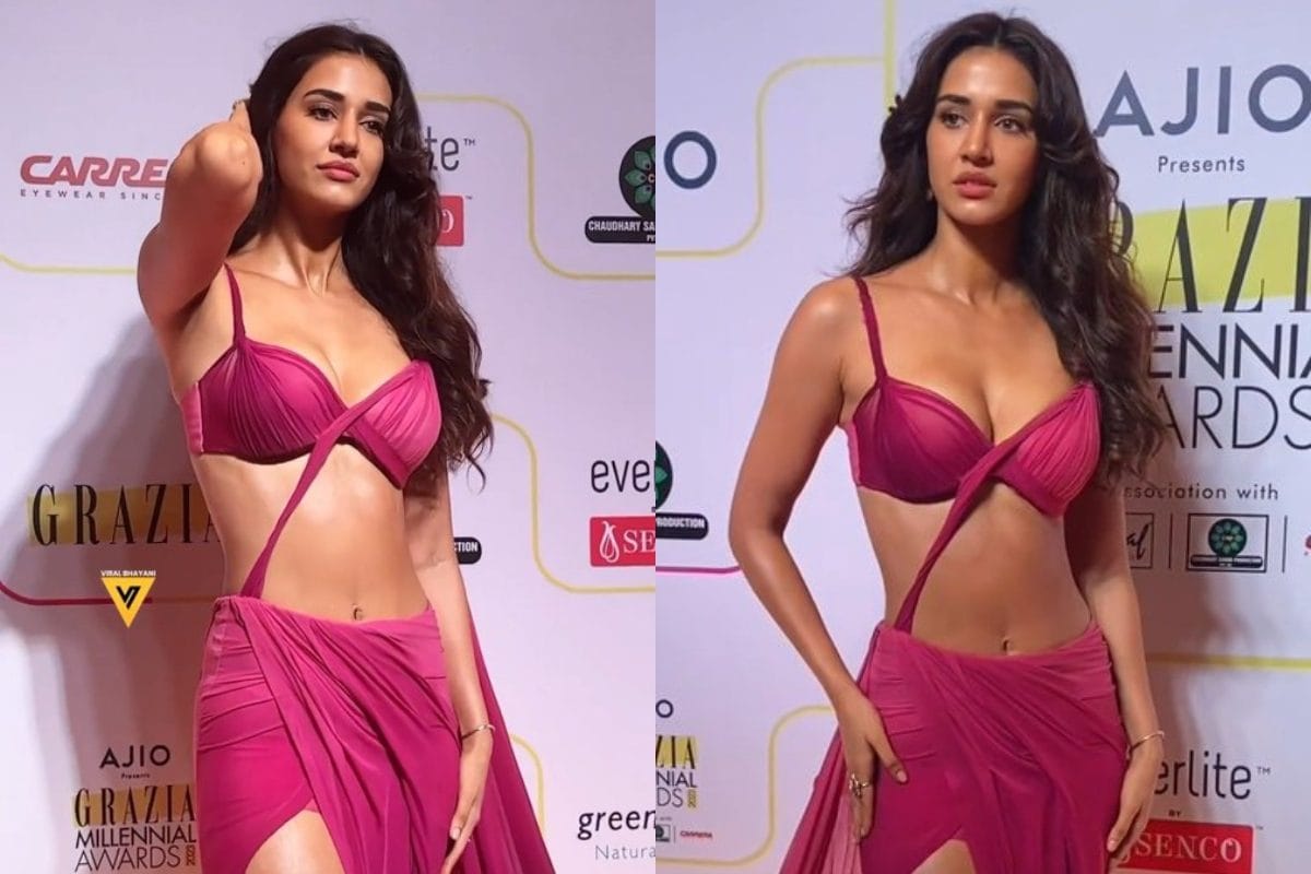 Sexy! Disha Patani Goes Bold In a Pink Gown, Hot Video Leaves Netizens  Stunned - News18