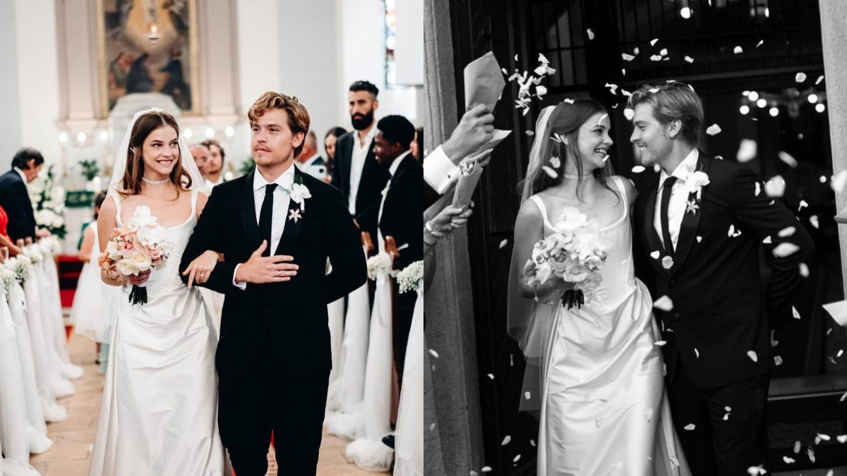 Dylan Sprouse Marries Barbara Palvin in Fairytale Wedding; 1st Pics Out, Can You Spot Cole Sprouse?