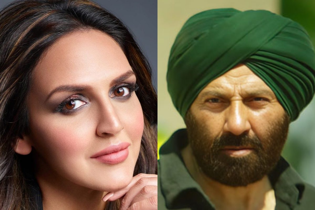 Esha Deol cheers for step-brother Sunny Deol for Gadar 2 trailer.