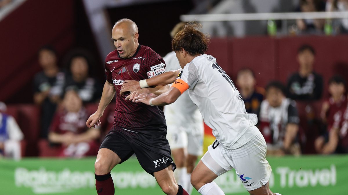 Spain Legend Andres Iniesta Plays Farewell Game for Vissel Kobe