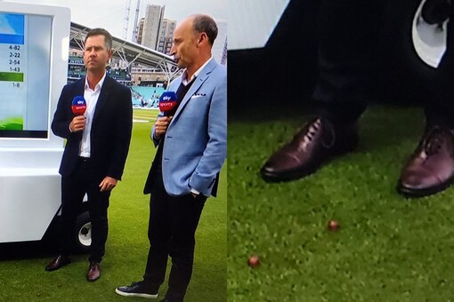 Ricky Ponting furious after seeing grapes pelted at him by England fans (Twitter Image)