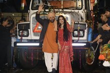 Sunny Deol, Ameesha Patel Break Into Bhangra, Dance in Front of Truck at Gadar 2 Trailer Launch; Watch