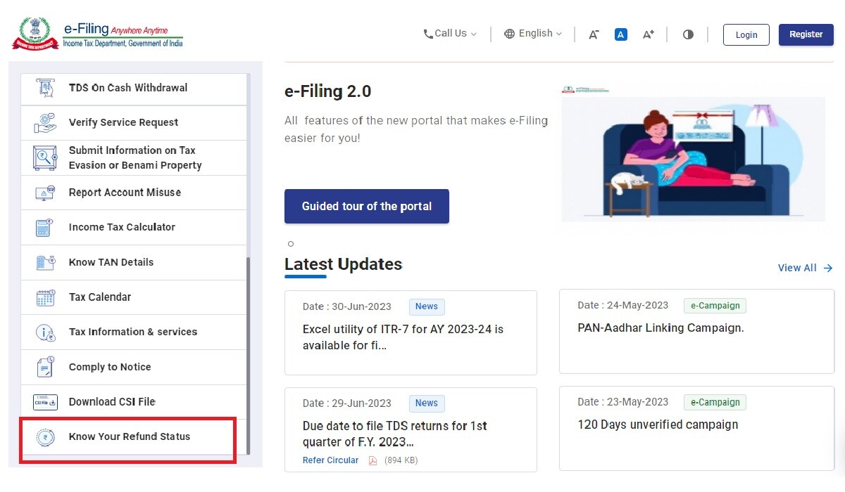 Income Tax Refund: Now, Quickly Check Your Tax Refund Status In Simple ...