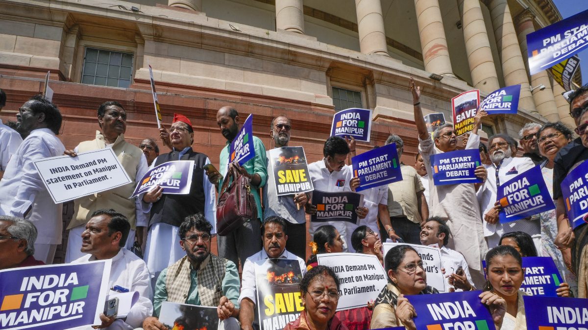 Ask PM to Speak in Parliament on Manipur, Give Roadmap for Bringing Peace in State: Oppn Urges President