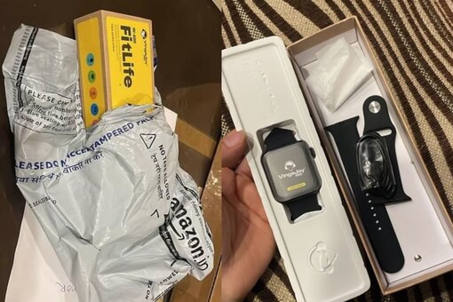 Woman Orders Apple Watch Worth Rs 50K From Amazon, Receives This Product Instead. (Image: Twitter/@Sarcaswari)