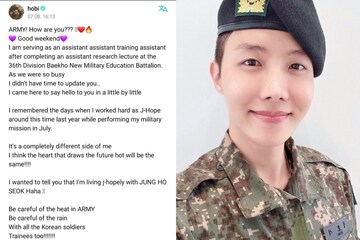 BTS' J-Hope is soon-to-be enlisted