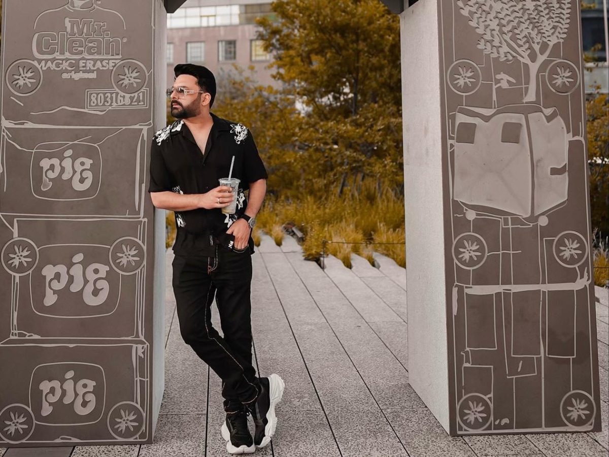 Kapil Sharma Xxx Video - After Chicago, Kapil Sharma Ready To Do Bawaal In Seattle, Shares Dapper  Pics In All-Black Ensemble - News18