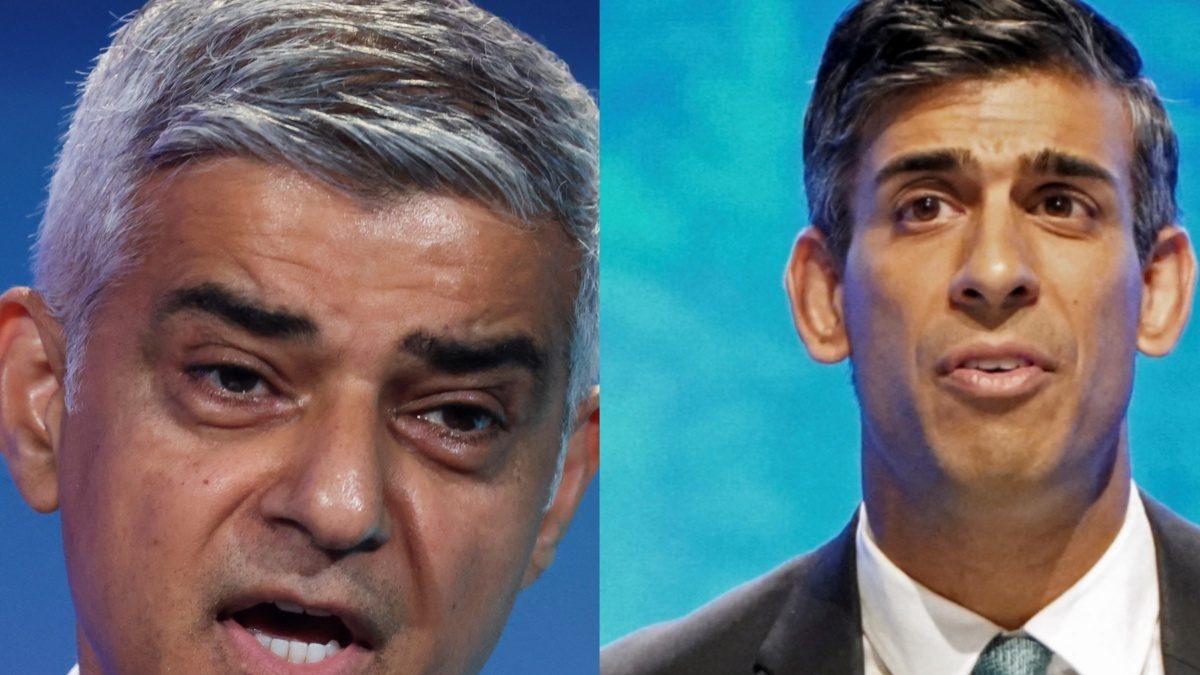 UK PM Rishi Sunak, London Mayor Sadiq Khan Trade Barbs over Affordable ...