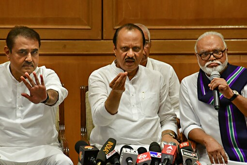 Ajit Pawar later moved the ECI to stake claim to the party and its symbol. (File PTI)