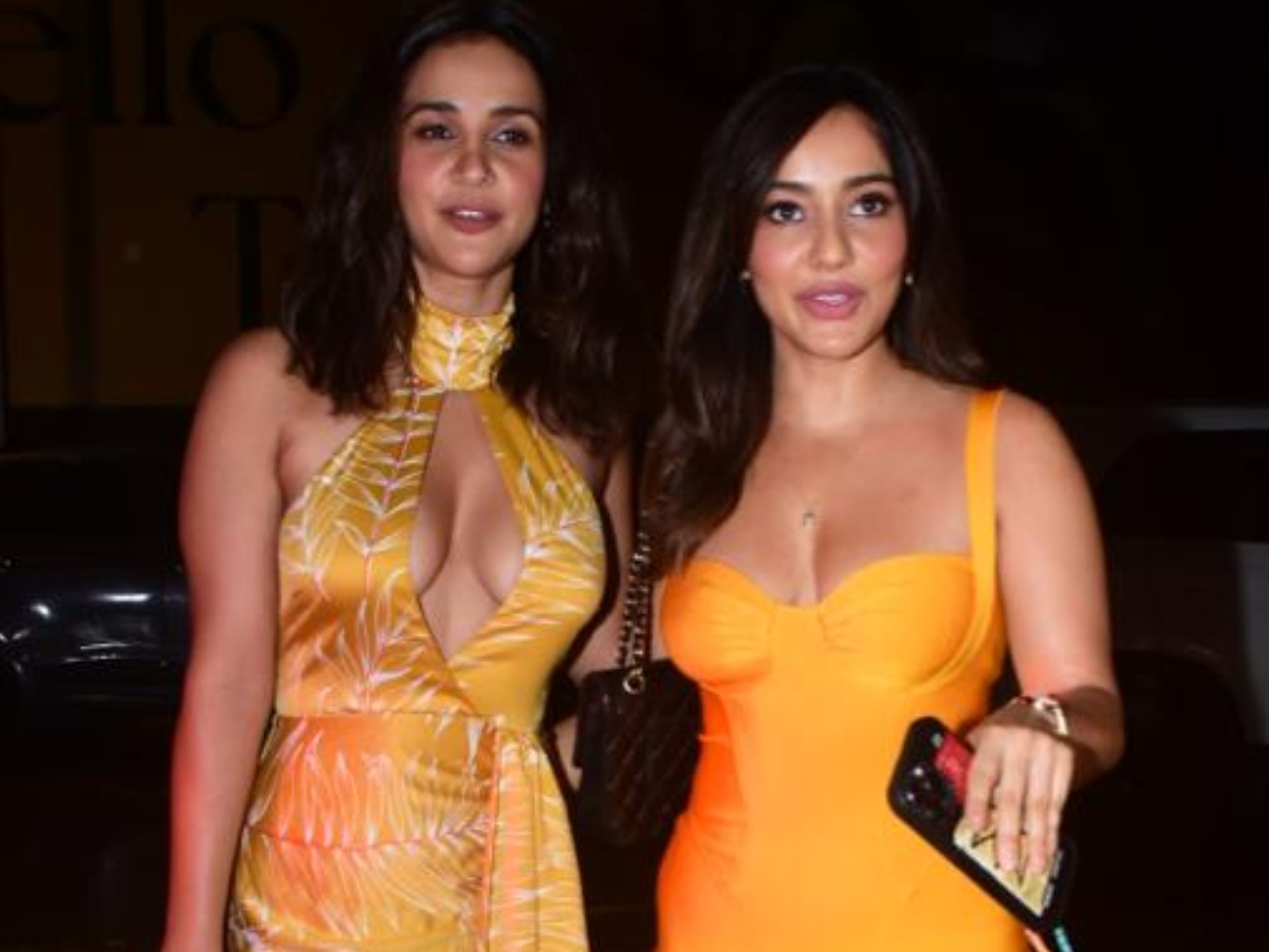HOT! Neha Sharma, Aisha Sharma Turn Up The Heat In Very Plunging Dresses, Sexy Video Goes Viral; Watch - News18