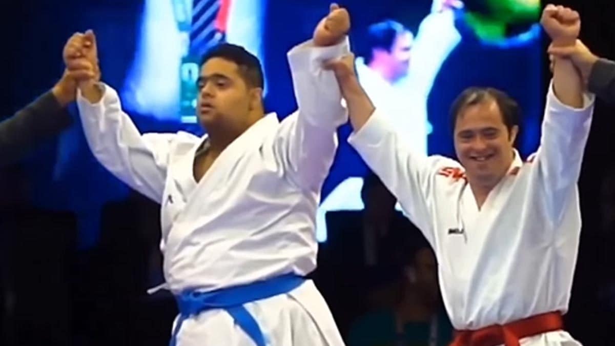 Watch: Para-Karate Champion Celebrating His Victory With Opponent Is ...