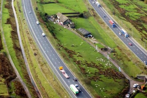 The farmhouse connects Liverpool, Manchester, and Leeds. (Credits: PA Images)