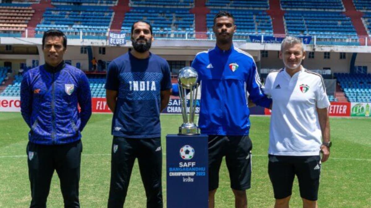 SAFF Championship 2023 India and Kuwait Faceoff in Final News18