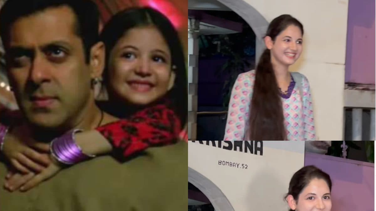 Salman Khan's Bajrangi Bhaijaan Co-star Harshaali Malhotra Aka Munni Makes A Rare Appearance In Town - Vimarsana News