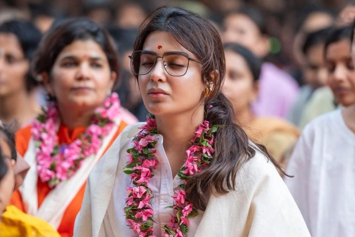 Samantha Ruth Prabhu Meditates, Sits 'Without Thoughts Flooding' In ...