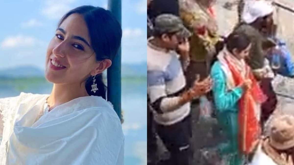 Sara Ali Khan Undertakes Amarnath Yatra In Jammu & Kashmir; Watch The Viral Clip