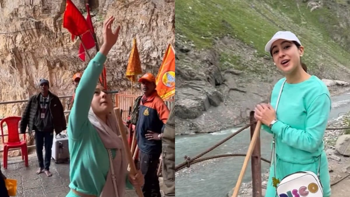 Sara Ali Khan Drops Glimpse Of Her Spiritual Amarnath Trip, Fans React; Watch