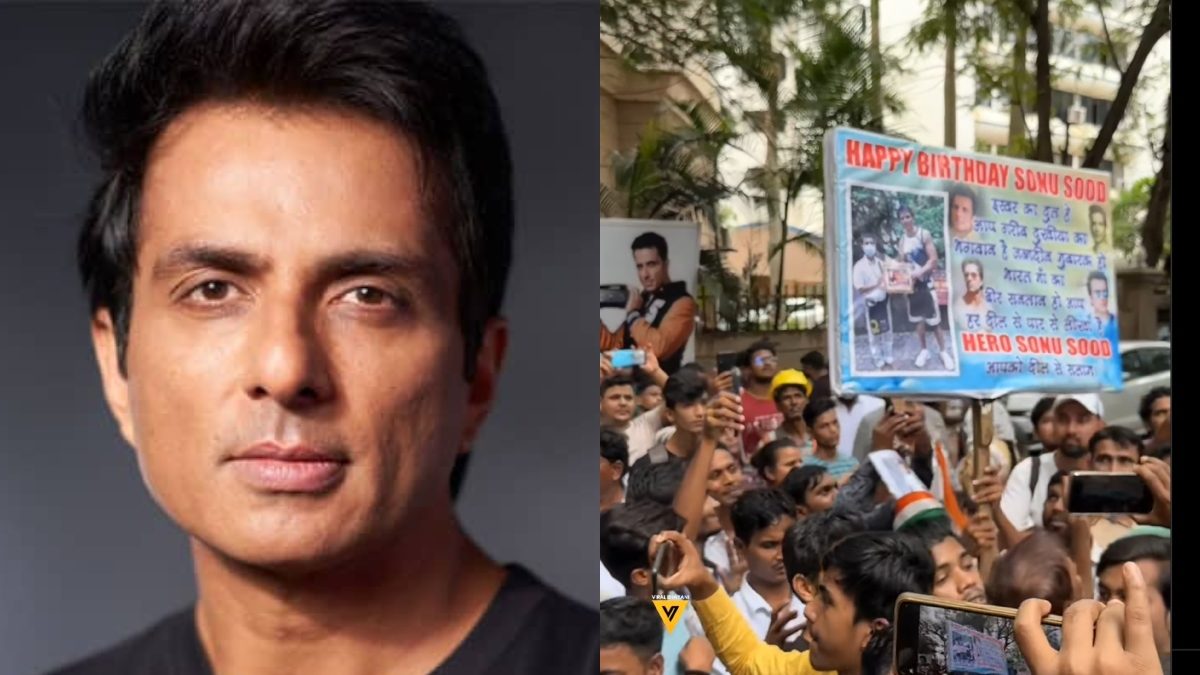 Fans Gather In Large Numbers At Sonu Sood’s House To Wish Him On His 50th Birthday; Watch – News18