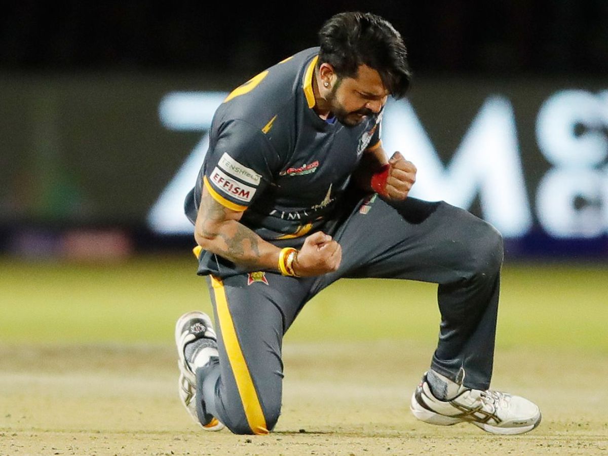 Sreesanth Rolls Back the Clock Defends 8 Runs in Last 6 Balls as T10 Match Goes into Super-Over - WATCH