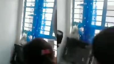 Woman Aggressively Breaks TV Screen After She Catches Son Watching