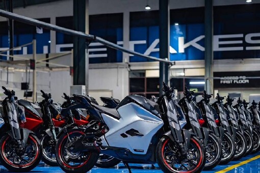 Ultraviolette F77 Electric Motorcycle (Photo: Ultraviolette)