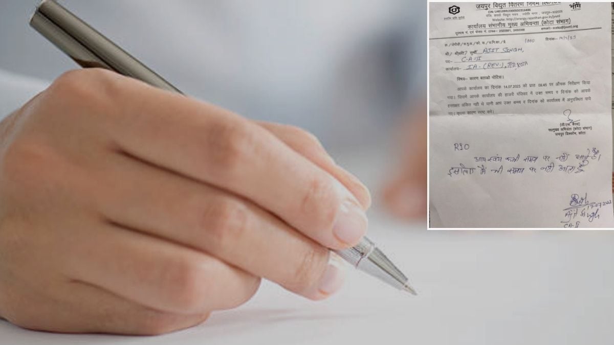 Jaipur Employee's Savage Reply to Boss's Attendance Query Goes Viral, Here's What He Said - Vimarsana News