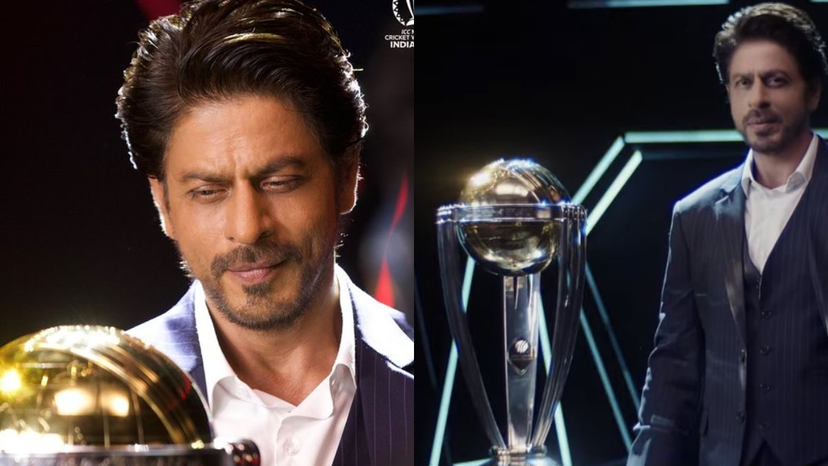 Nebs Cwc Trophy SRK's 'Chemistry' With CWC 2023 Trophy Has Twitter Wondering 'What Can ...