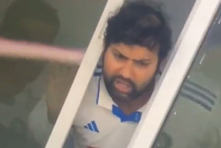 Rohit Sharma Peeping Out of Dressing Room in Confusion During IND vs WI Test is Now a 'Lazy' Meme