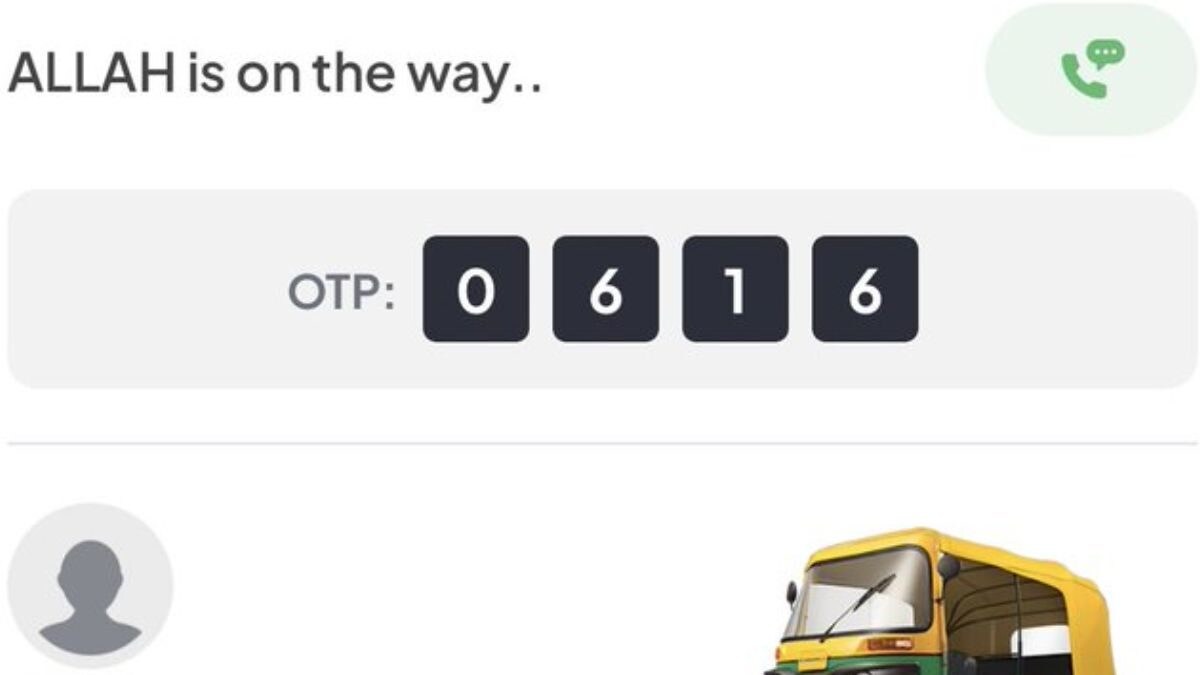 'Allah is on the Way': Auto Rickshaw Driver's Name Leaves Twitter ...