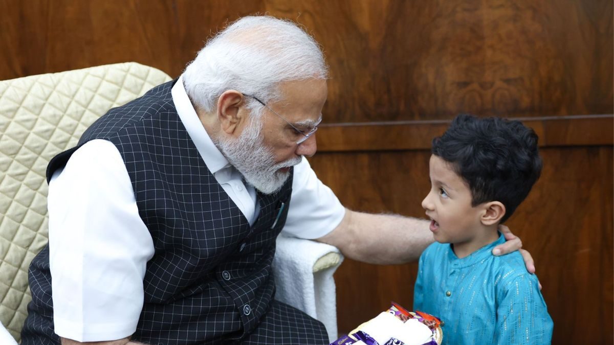 'I Want to be Hanuman': Late Ananth Kumar's 4-yr-old Grandson's Interesting Conversation with PM Modi - Vimarsana News