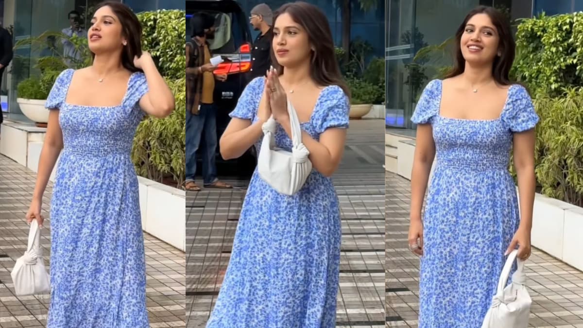 Bhumi Pednekar Accessorises Her Affordable Dress With A Bag Worth Rs 1,56,629; See Details – News18