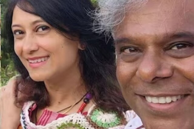 Actor Ashish Vidyarthi marries Rupali Barua in Kolkata. See viral images of  newly-wedded couple