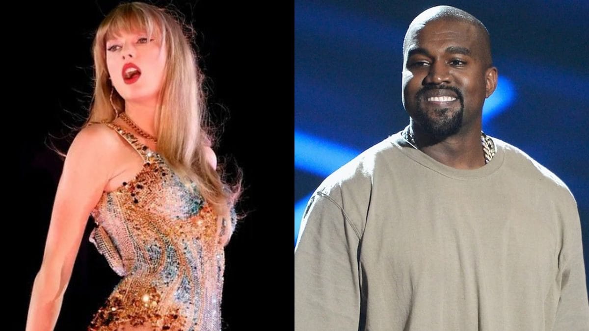 Taylor Swift Laughs Uncontrollably As She Sings Kanye West Diss Song: 'Forgiveness Is A Nice Thing'