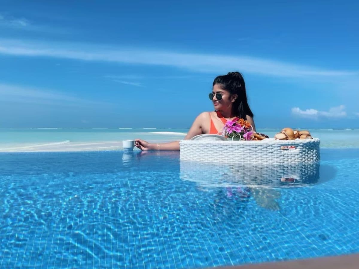 Actress Megha Akash Enjoys Vacation In Maldives, Stuns Fans With Her  Gorgeous Snap | Movies News - News18