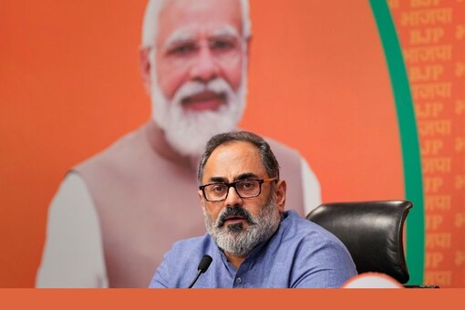 MoS Rajeev Chandrasekhar highlighted the milestones achieved by the government in the semiconductor sector.  (PTI File)