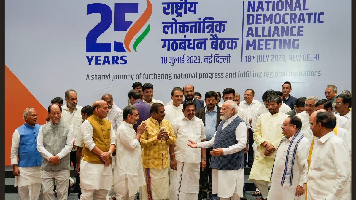 For 'Phir Ek Baar, Modi Sarkar' in 2024: PM to Meet 430 NDA MPs in New Delhi over 6 Days - Vimarsana News
