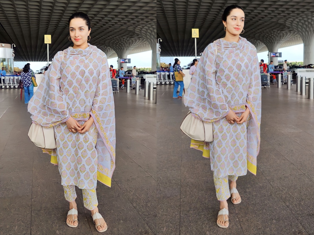 Alia Bhatt spotted in a white kurta-set at the airport!