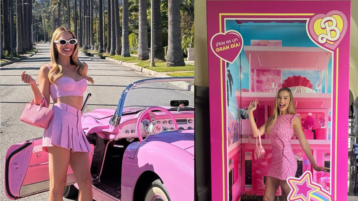 The Best Of Margot Robbie's Promotional Looks For 'Barbie', See Photos ...
