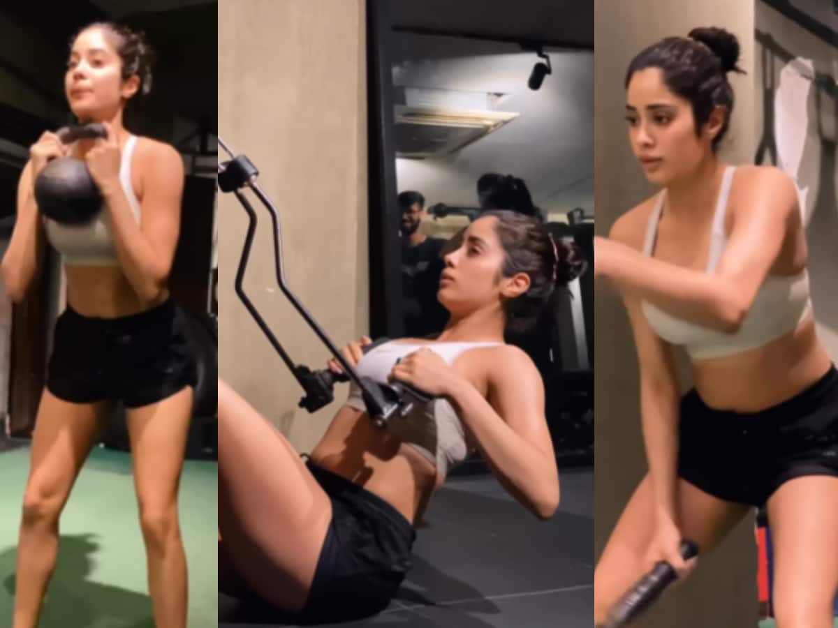 Janhvi Kapoor's Fitness Routine For Toned And Slim Body