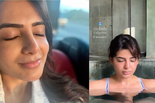 The actress took to Instagram to share a small video of her taking a ice bath at 4 degree Celsius.