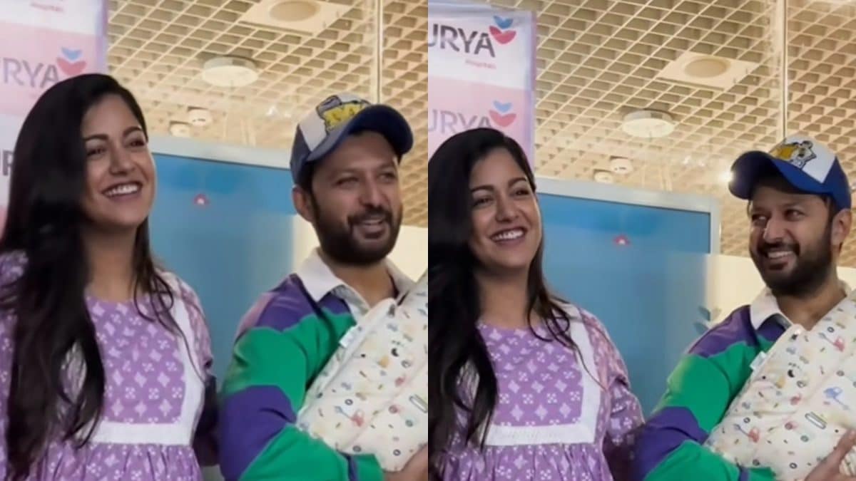 Vatsal Sheth, Ishita Dutta Make First Public Appearance After Becoming Parents To A Newborn Son; Watch