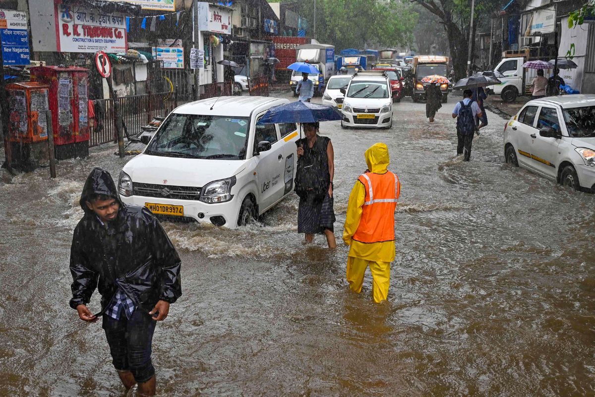 Mumbai has received intense amount of rainfall over the last few days. (Image: PTI)