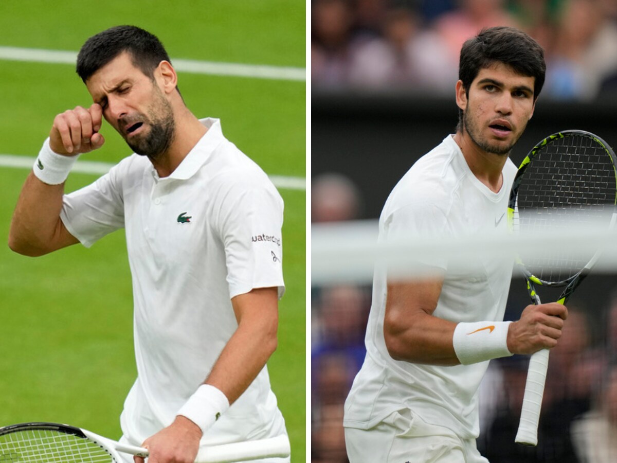 Wimbledon 2023, men's singles final, Novak Djokovic vs Carlos