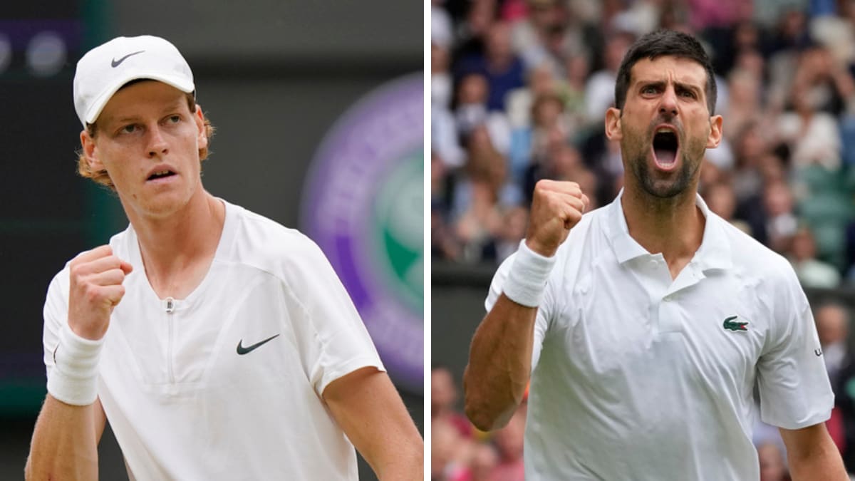 Jannik Sinner vs Novak Djokovic Live Tennis Streaming For Wimbledon