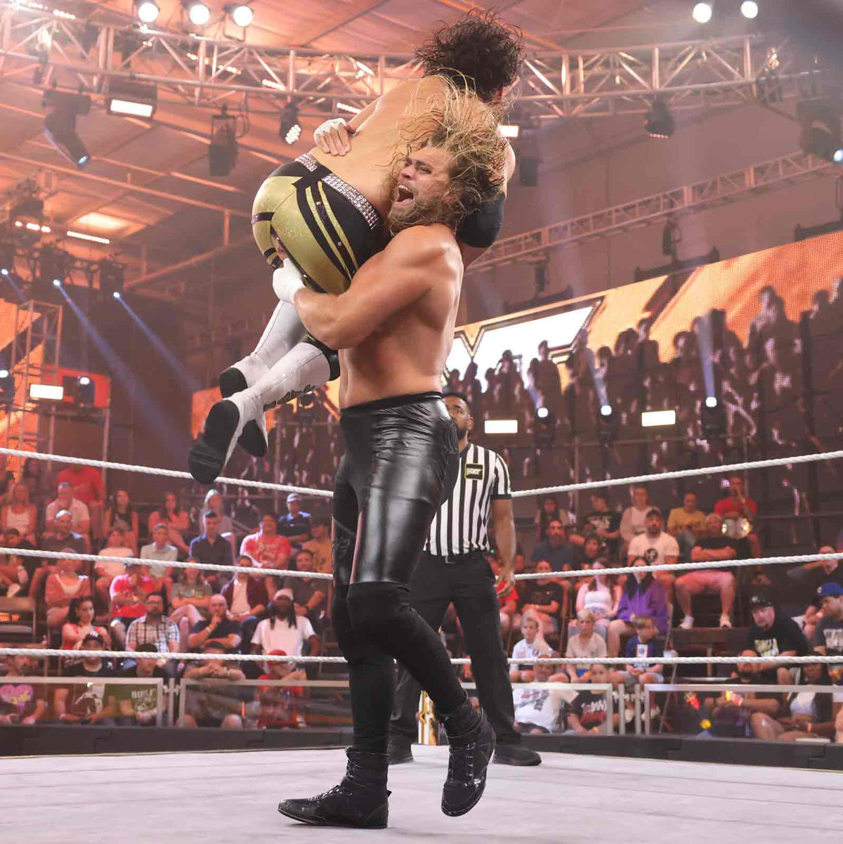 Von Wagner registered a dominant win over Javier Bernal. (WWE) 