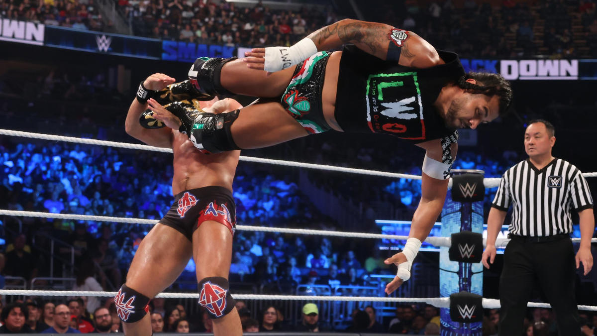  Santos Escobar defeated Austin Theory (WWE)