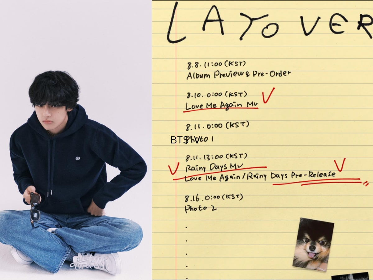 BTS' V Gears Up For First Solo Album 'Layover', Reveals Promotion
