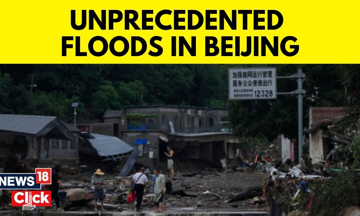 China Floods Unprecedented Rainfall Wreaks Havoc in Beijing, China